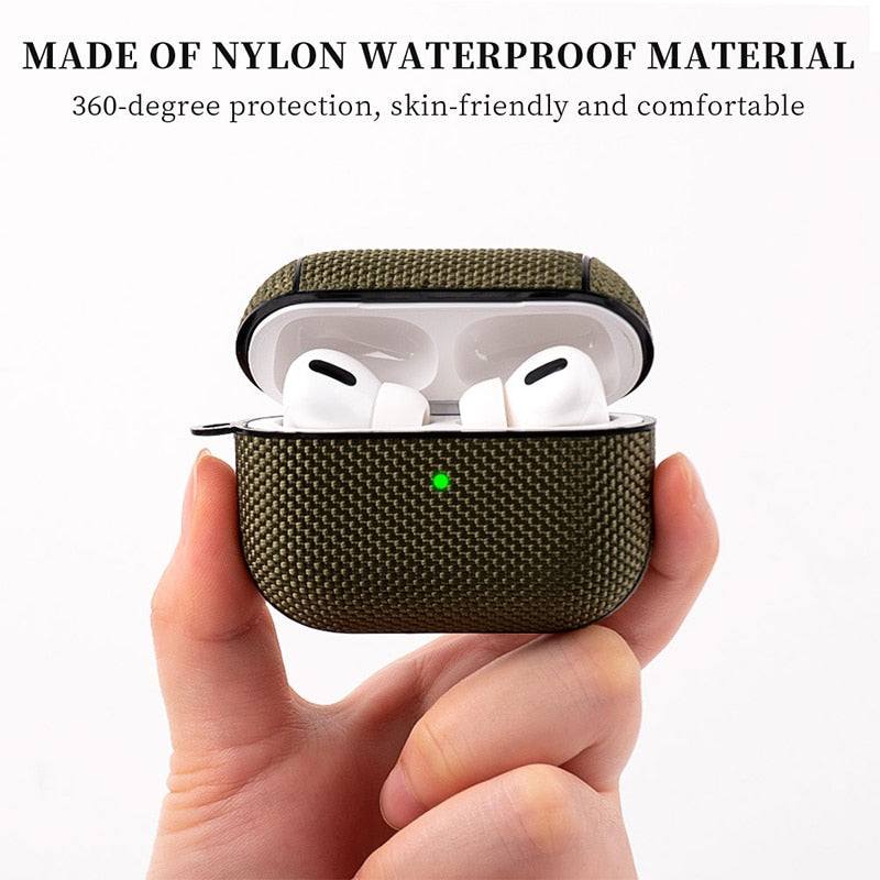 Nylon Protective Cases For Apple Airpods 1/2/Pro - Premium Airpods Cases from Dressmycell.com - Just $18.00! Shop now at Dressmycell.com Nylon Protective Cases For Apple Airpods 1/2/Pro - Premium Airpods Cases from Dressmycell.com - Just $18.00! Shop now at Dressmycell.com